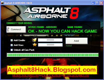 Asphalt 8 Hack Tool For Android Download